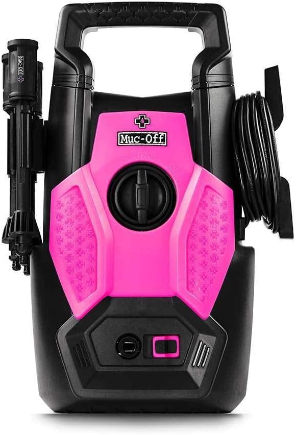 Powerful Pink Pressure Washer - Perfect for Bikes, Cars, and Patios!