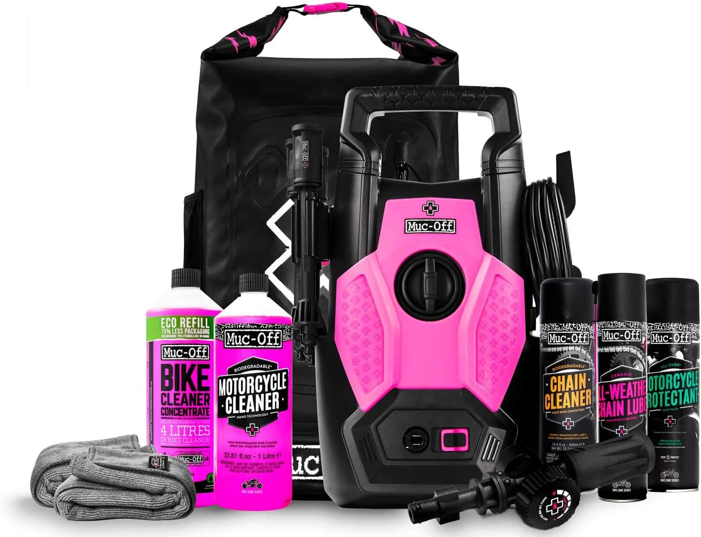 Powerful Pink Pressure Washer - Perfect for Bikes, Cars, and Patios!